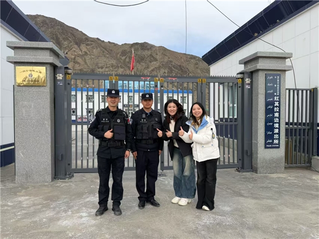 雪域高原显担当 细微之处见真情——红其拉甫边境派出所救助游客获手写感谢信